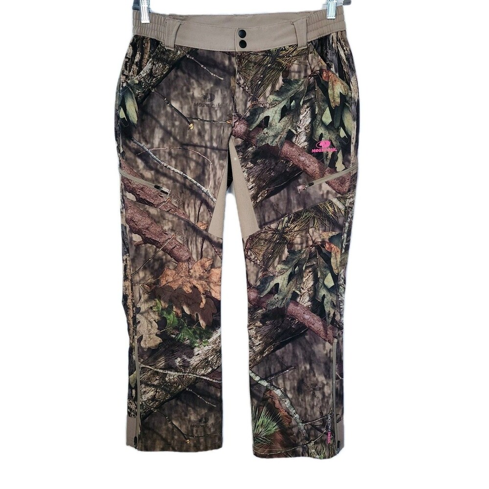 Mossy Oak Scent Factor Women’s Hunting Pants Size Med Break Up Country Technical
